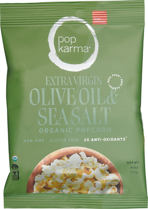 Extra Virgin Olive Oil and Sea Salt Popcorn